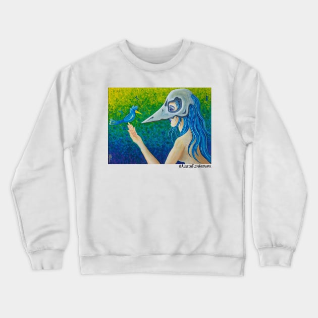 Ava Crewneck Sweatshirt by Austin Floyd Artwork